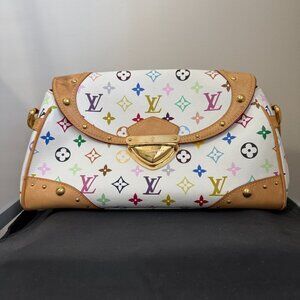 Louis Vuitton Monogram Multicolor Beverly MM Handbag (2008)